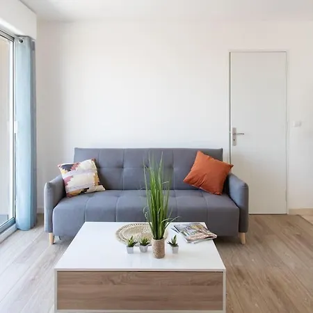 L43 Maurice Sea View 6pax/terrace,parking,ac Apartment Saint-Laurent-du-Var