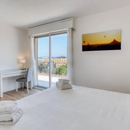 Apartment L43 Maurice Sea View 6pax/terrace,parking,ac *