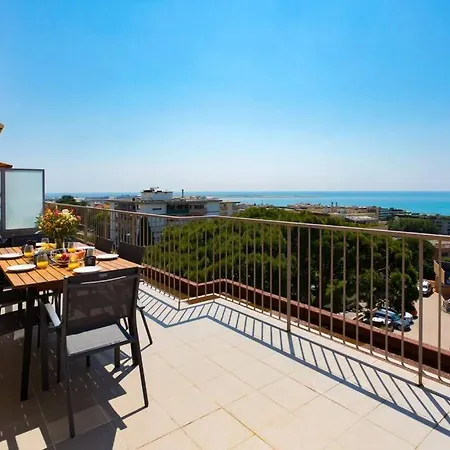 Apartment L43 Maurice Sea View 6pax/terrace,parking,ac *