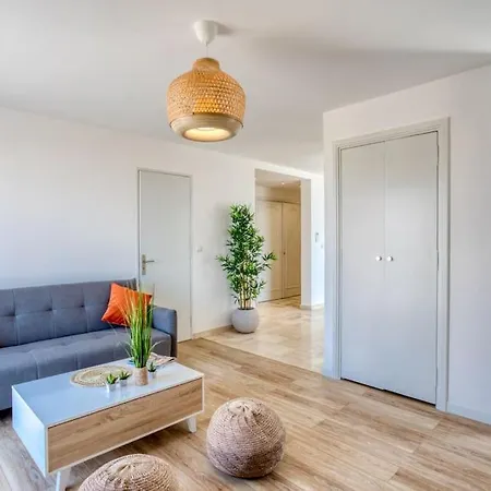 L43 Maurice Sea View 6pax/terrace,parking,ac Apartment Saint-Laurent-du-Var